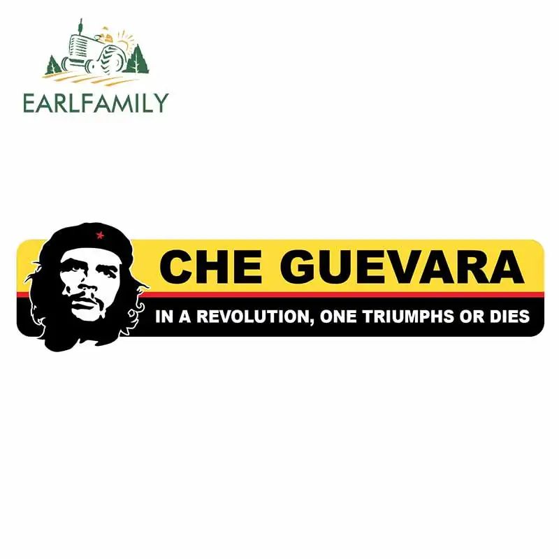 EARLFAMILY 13 см x 3 4 для Che Guevara индивидуальная креативная наклейка фургона s
