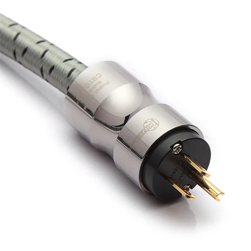 Кабель питания Hi-Fi Чистый медный аудио кабель EU/US вилка | Электроника