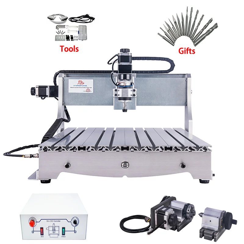 

CNC 6040 300 Вт 800 4 оси 3 оси CNC фрезерный станок с ЧПУ древесины гравировальный станок для гравировки pcb + Управление коробка + инвертор при помощи ...