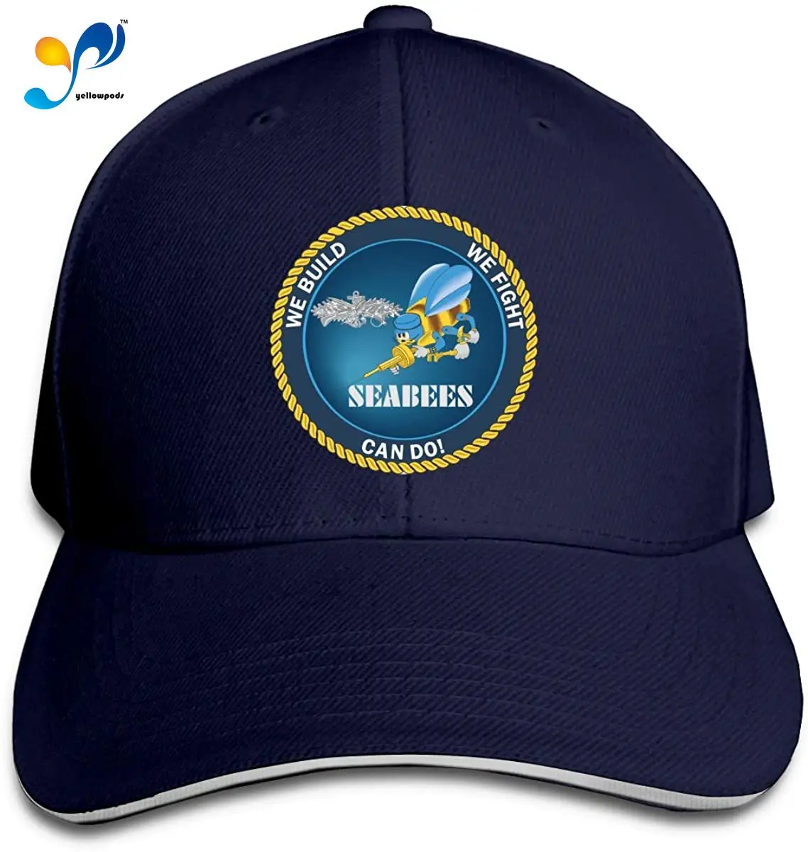 

WE Build WE Fight Men Cotton Classic Baseball Cap Adjustable Size