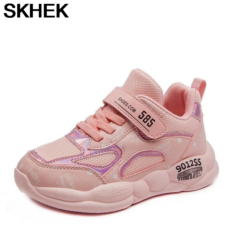 

SKHEK Kids Sport Shoes Breathable Running Sneakers Tenis Infantil Boys Basket Flat Girls Chaussure Enfant Spring Children Shoes