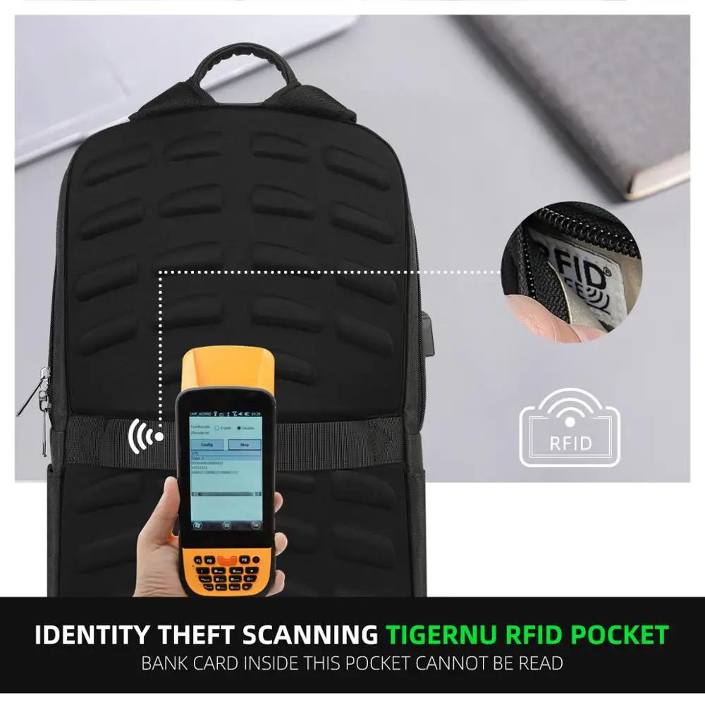 Tigernu 2021 новые модные мужские Рюкзаки Mochilas 15 6 &quotНоутбук мужской бизнес рюкзак