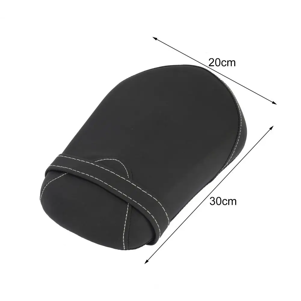 

Soft Motorcycle Rear Pillion Faux Leather Rear Passenger Pillion Back Seat Easy Installation for Yamaha XVS 950 R-Spec 2014-2016