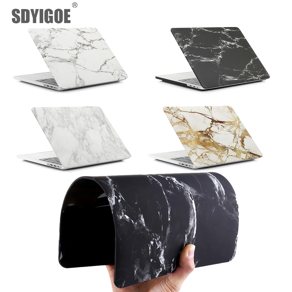 Мраморный чехол для ноутбука MacBook Pro13 air13 3 с сенсорной панелью Retina15 13 дюймов A1708 A1932