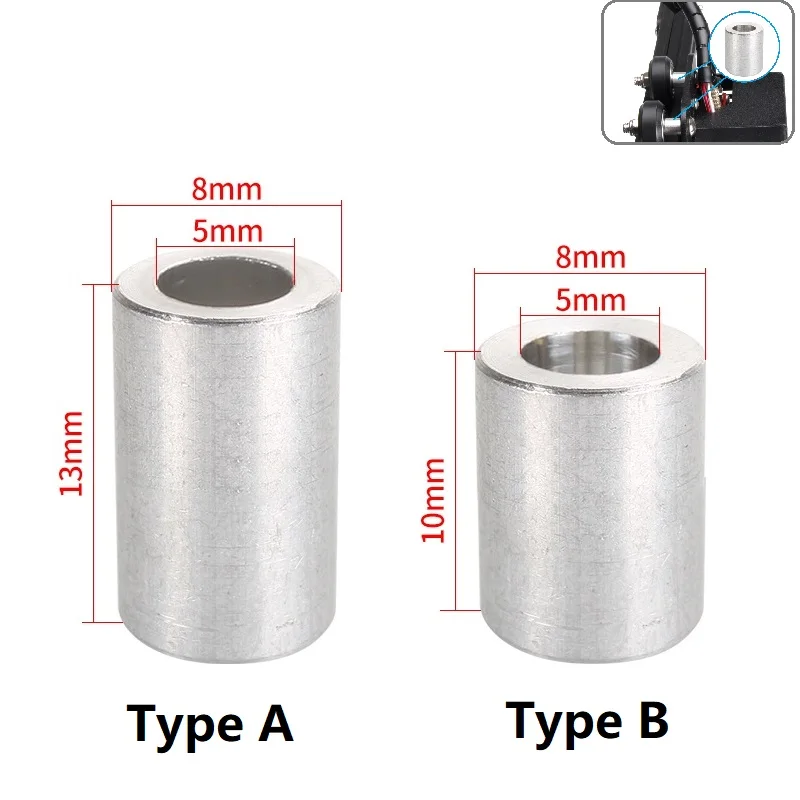 Алюминиевая прокладка с отверстием 5 мм внешний диаметр 8 изоляционная Колонка