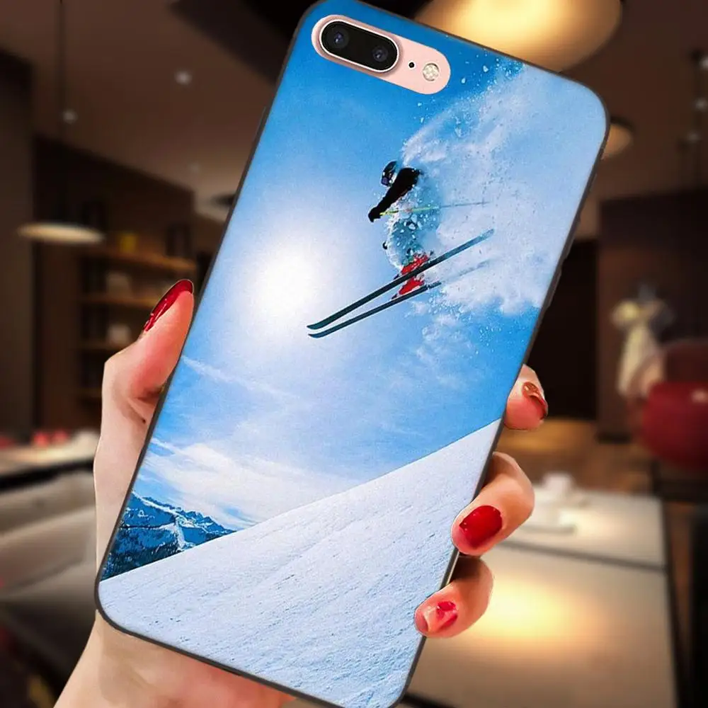 Для Huawei Honor Enjoy Mate Note 6s 8 9 10 20 Lite Play Pro P smart Soft TPU Cool Best Ski Sports | Мобильные телефоны и