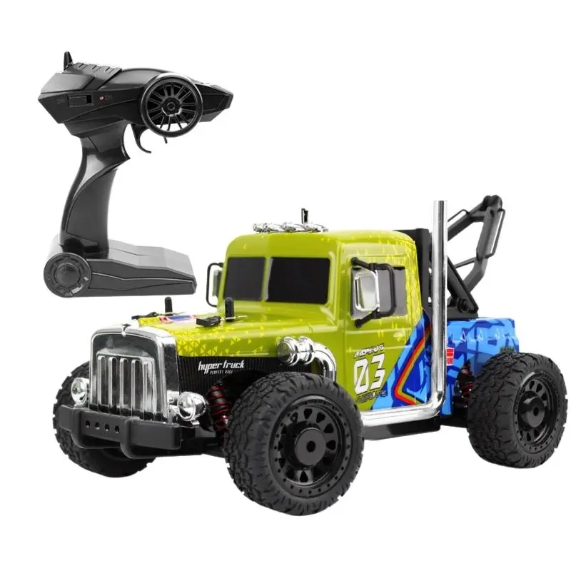

1/16 RC грузовик Drift 20 км/ч 4WD высокоскоростной трактор Радиоуправляемый Rock внедорожник 4x4 для детей Рождественский подарок