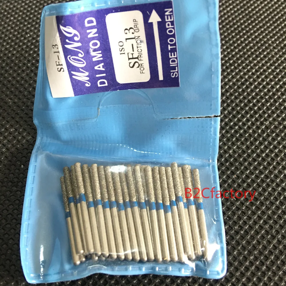 Стоматологические алмазные боры FG высокой скорости для полировки сглаживания SF