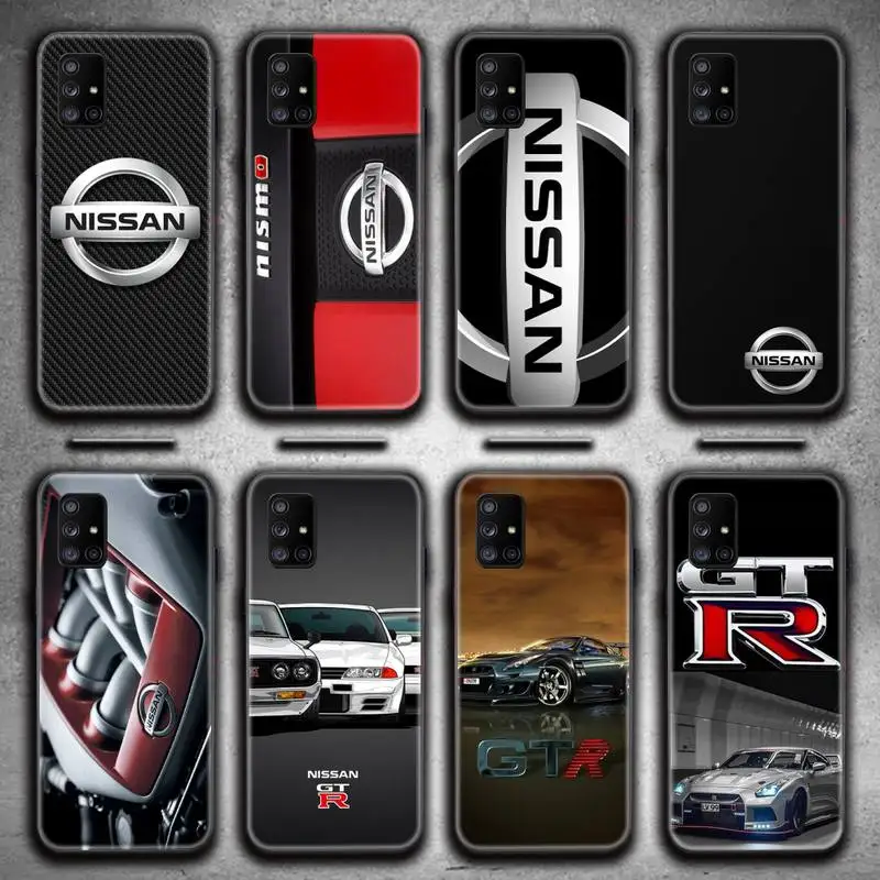 Чехол для телефона с логотипом автомобиля NISSANS Samsung Galaxy A21S A01 A11 A31 A81 A10 A20E A30 A40 A50 A70