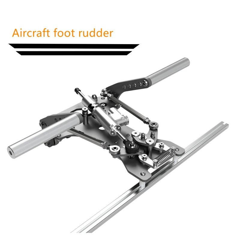 Симулятор полета оснащен самолетом ножным рулевым ротором вертолетом с