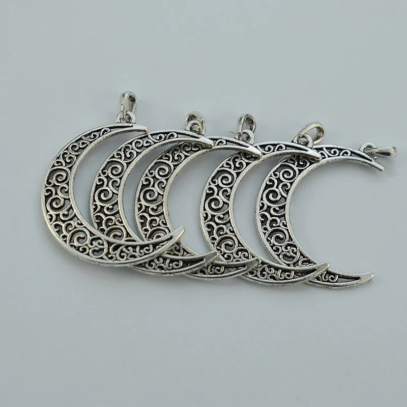 Основа Подвески полумесяц 10 шт. подвески для самостоятельного изготовления