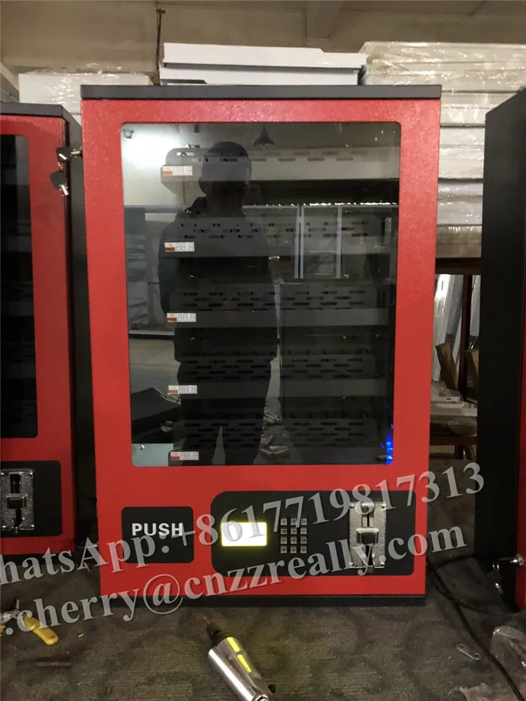 Небольшой автомат для продажи презервативов с монетами Acptor 5 выходами|machine