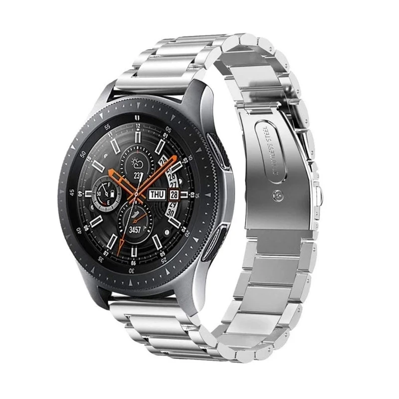 

For Samsung Galaxy Watch 3 watch stainless steel strap 20mm 22mm metal strap for Samsung Galaxy Watch 3 40mm 46mm wristband