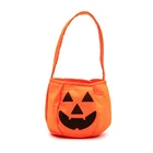 Нетканая Сумка-тыква для Хэллоуина, трехмерная портативная трехмерная Сумка-тыква, реквизит