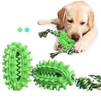 cactus dog chew toys removable soft rubber pets toothbrush for small medium large dental care molar stick pet dog supplies
