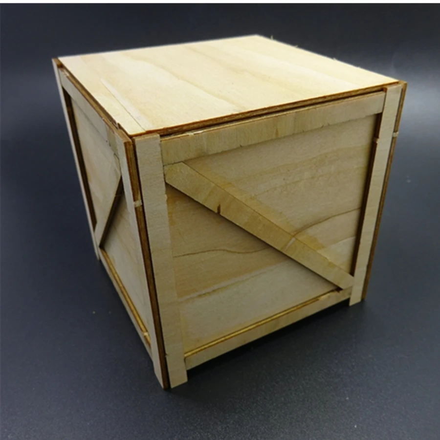 Игрушки на радиоуправлении модель автомобиля деревянная коробка для масштаба 1/14