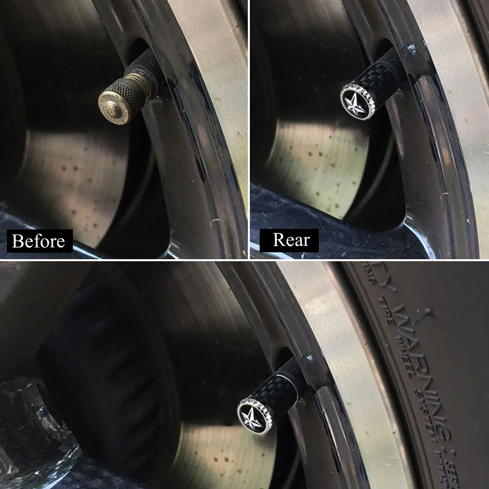 DSYCAR 1 комплект колпачки на воздушные клапаны автомобильных колес с гаечным