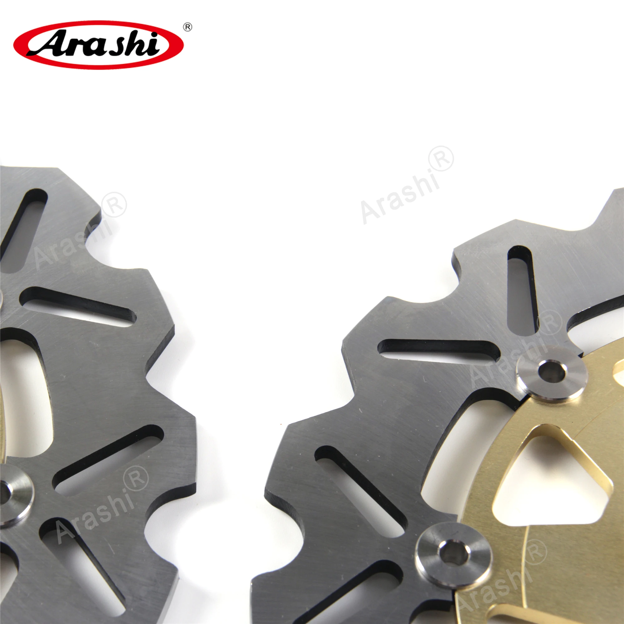Комплект плавающих передних и задних тормозных роторов ARASHI Z750R CNC для KAWASAKI Z 750 R ABS
