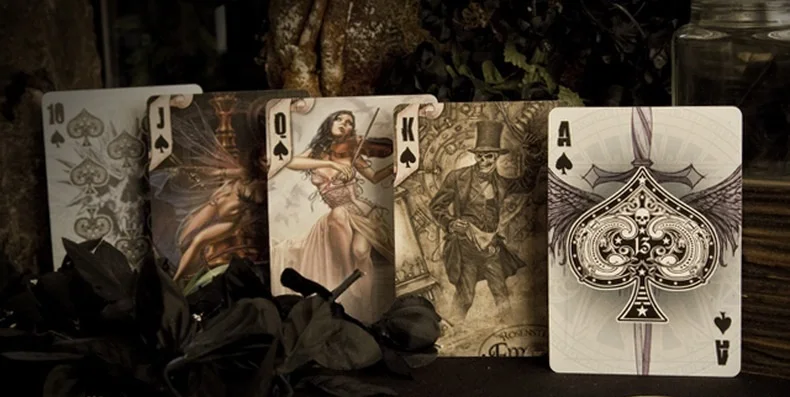 Велосипед черный ядро Алхимия английская колода игральные карты Расширенный