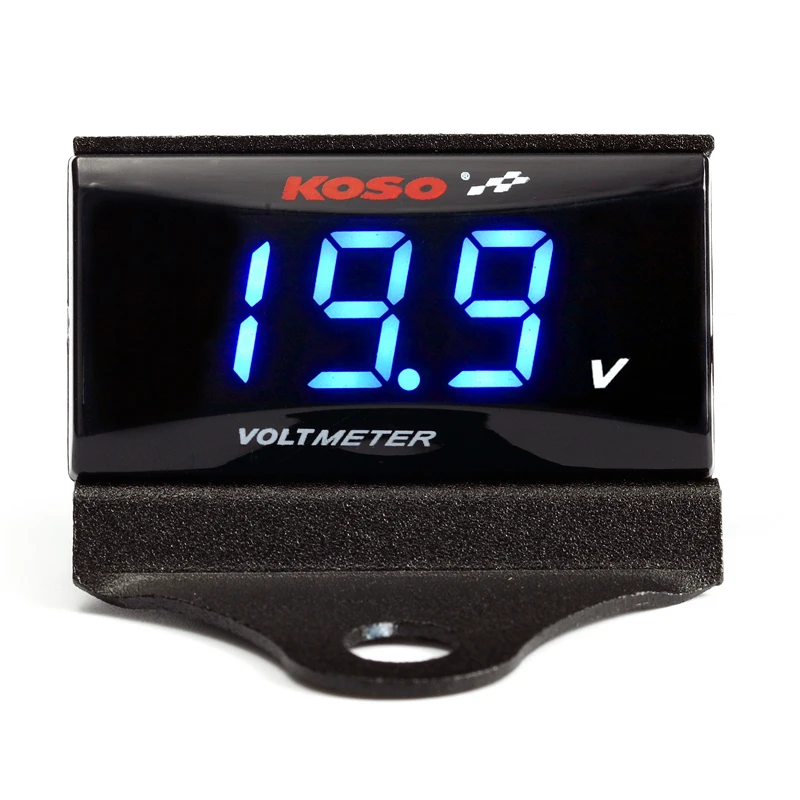 Цифровой автомобильный вольтметр KOSO для NVX NMAX TMAX XMAX 300 светодиодный 6 в 12