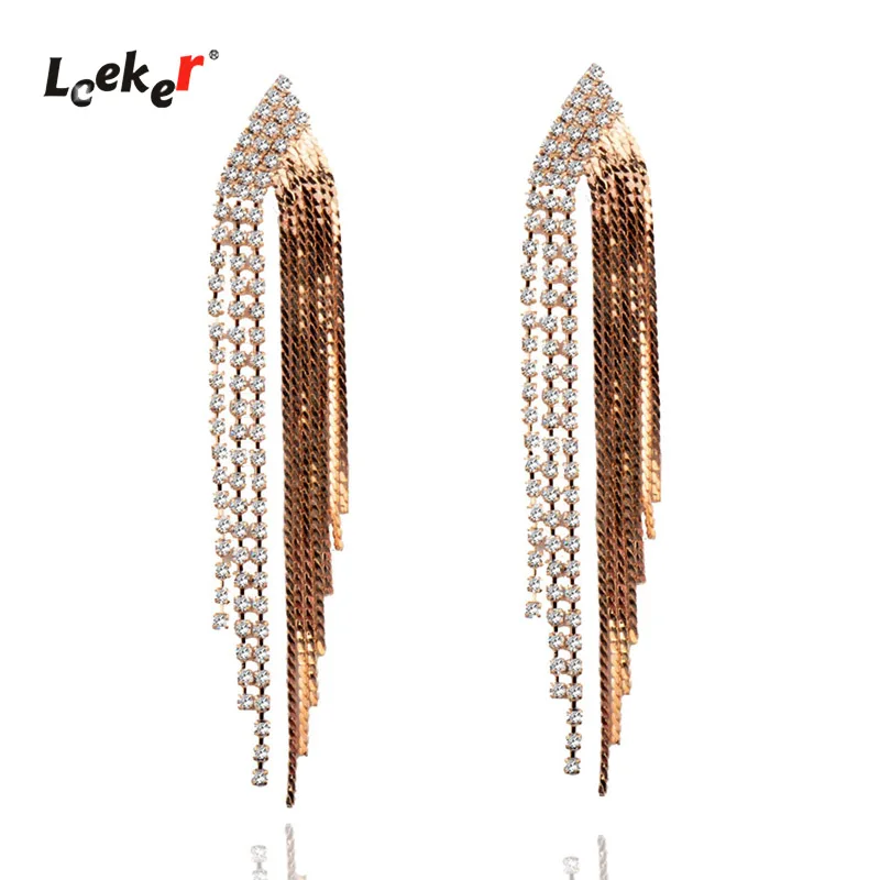 LEEKER Двойные цепи половина Снежинка чокер ожерелье Желтая роза Золото Серебро