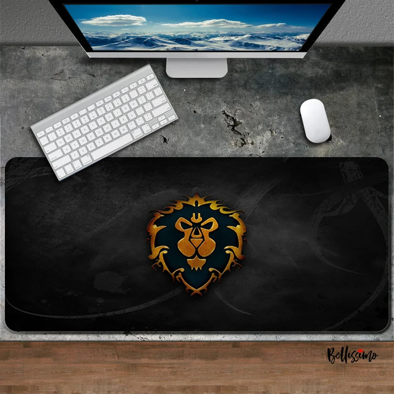 

Gaming World of Warcraft Mouse Carpet Gamer Keyboard Game Table Pc Accessories Desk Mat Desktop Computer Pad Cute Mousepad Anime