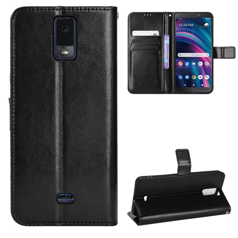 

Чехол для BLU View 3 BL40DL, роскошный флип-кошелек, ремешок, подставка, противоударный чехол для BLU View 3, чехол для телефона View3