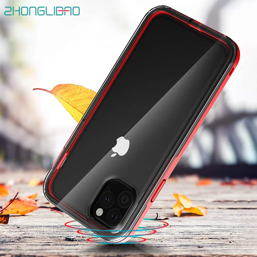 Противоударный ударопрочный чехол для телефона IPhone 11 Pro Max XS XR X 7 8 6S 6 Plus