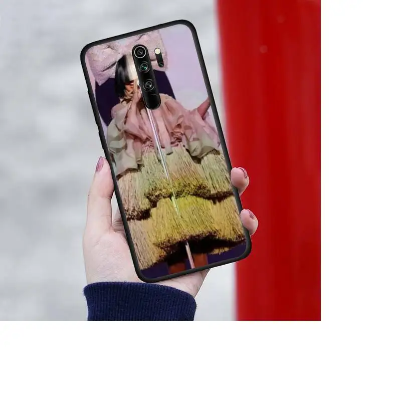 

ZFGHSHYQ Sia Kate Isobelle Furler Phone Case For Redmi 7 8 9 A K20 30 Pro Note 8 9 Pro 9s