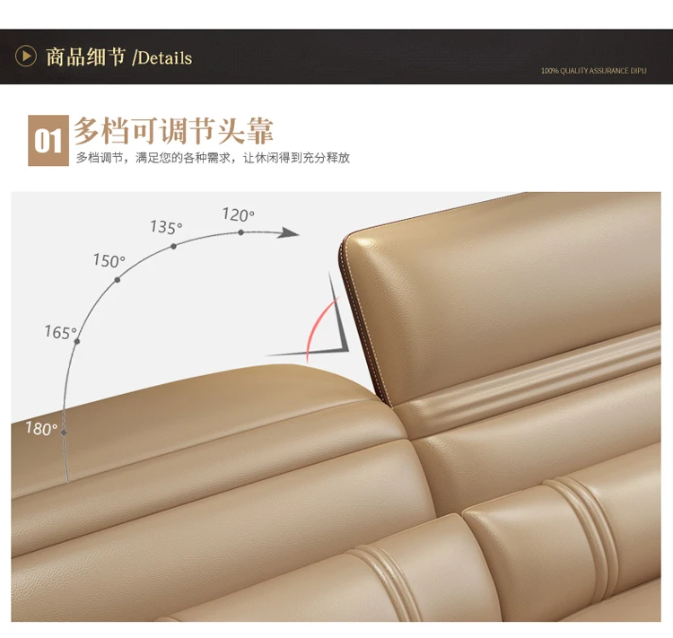 Диваны из натуральной кожи L-образной формы для гостиной | Мебель