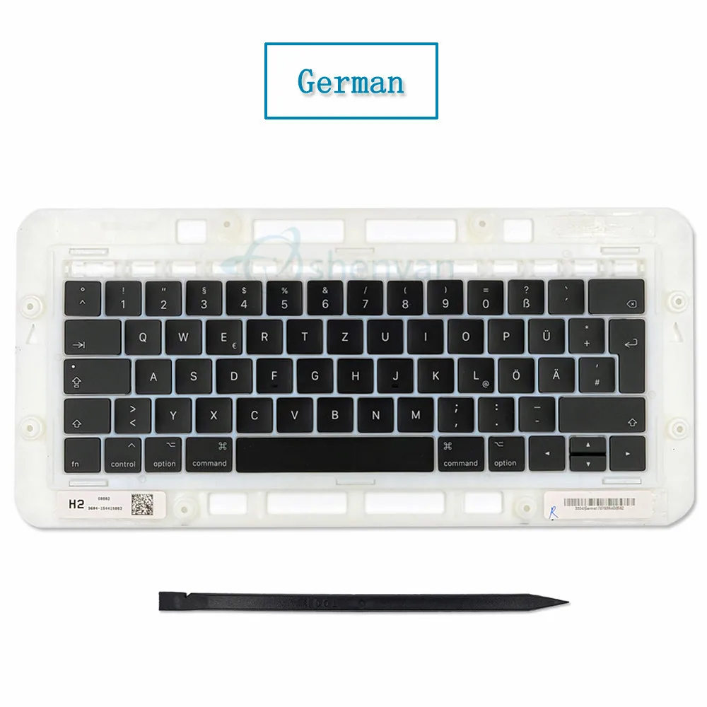 Колпачок для клавиатуры ShenYan A1989 A1990 A2159 зажимы колпачки ноутбука Macbook Pro Retina