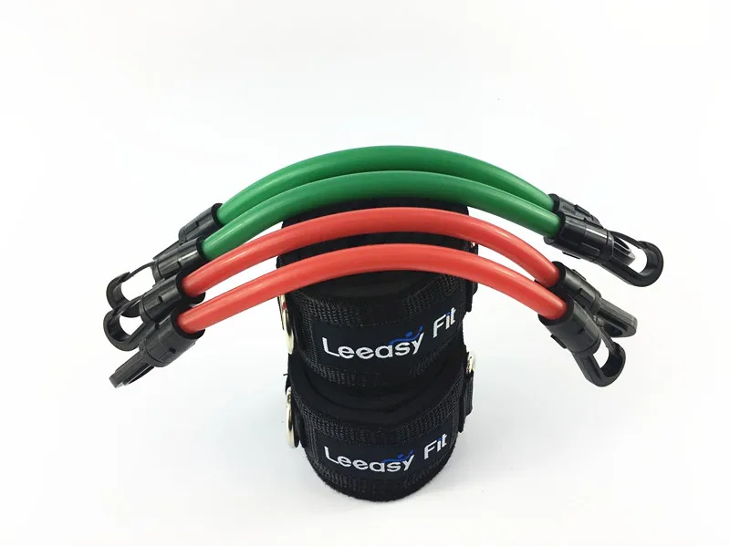 LEEASY фитнес скорость подвижность Эспандеры прочность бег тренировка резиновые ноги тренировки упражнения