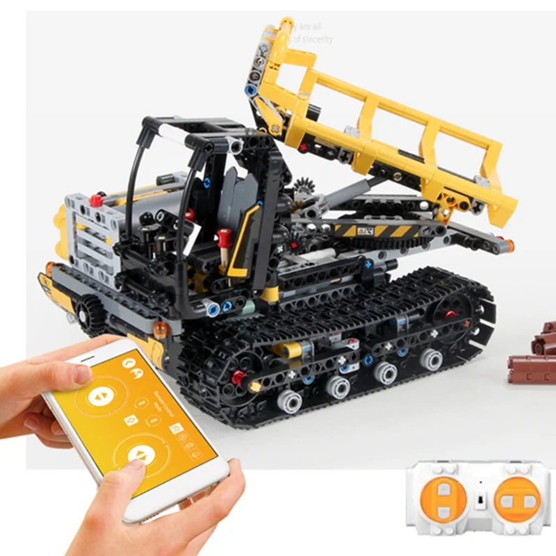 MoFun DIY 2,4G блок здание программируемое приложение/ручка управления голосовое взаимодействие Смарт RC робот автомобиль
