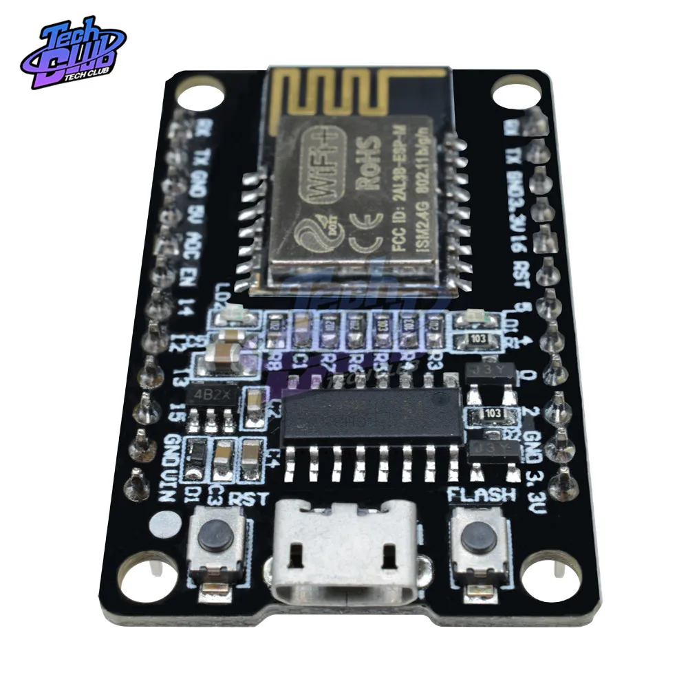 Беспроводная плата разработки Wi Fi CH340 ESP8285 USB модуль Nodemcu M на основе детской