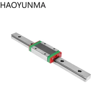 for cnc 3d printer part 1pc mgn7 mgn9 mgn12 mgn15 miniature linear guide track length 100mm 1000mm and 1pc mgn ch slider block