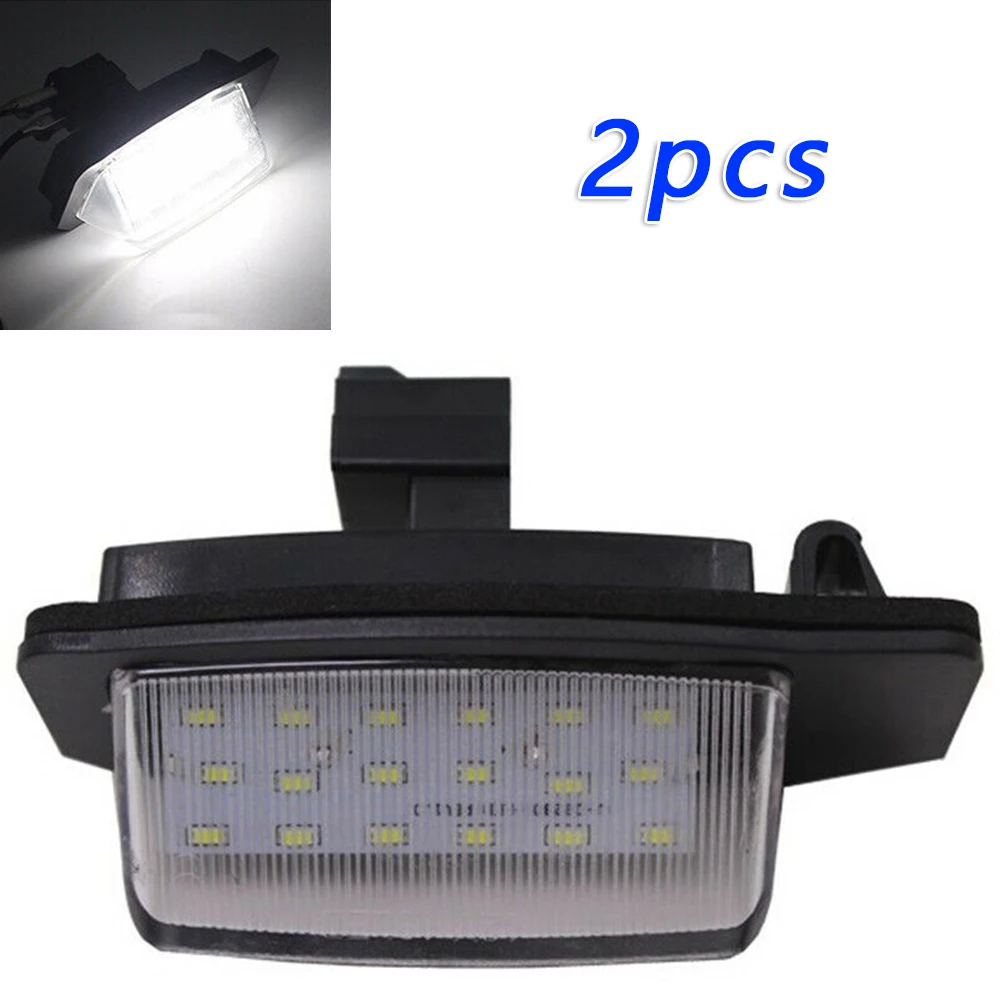2 шт. 12V 3W LED Canbus номерной знак светильник лампы для Mitsubishi Outlander 2006 высокая скорость