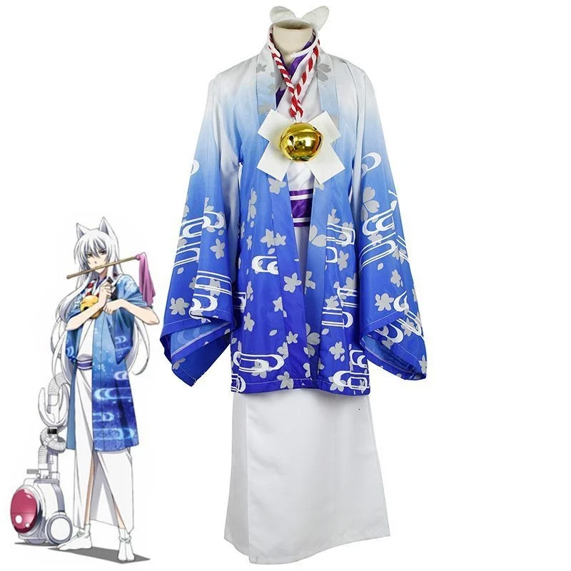 

Mr. Cockuri Gugure! Kokkuri San Cosplay algodd a kimono comes Fox uniforms Kimino but her O I Adult Halloween costumes