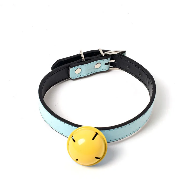 Pet Cat leather Collars With Bells Charm Adjustable Fashion Necklace Collar For Little Dogs Supplies | Дом и сад
