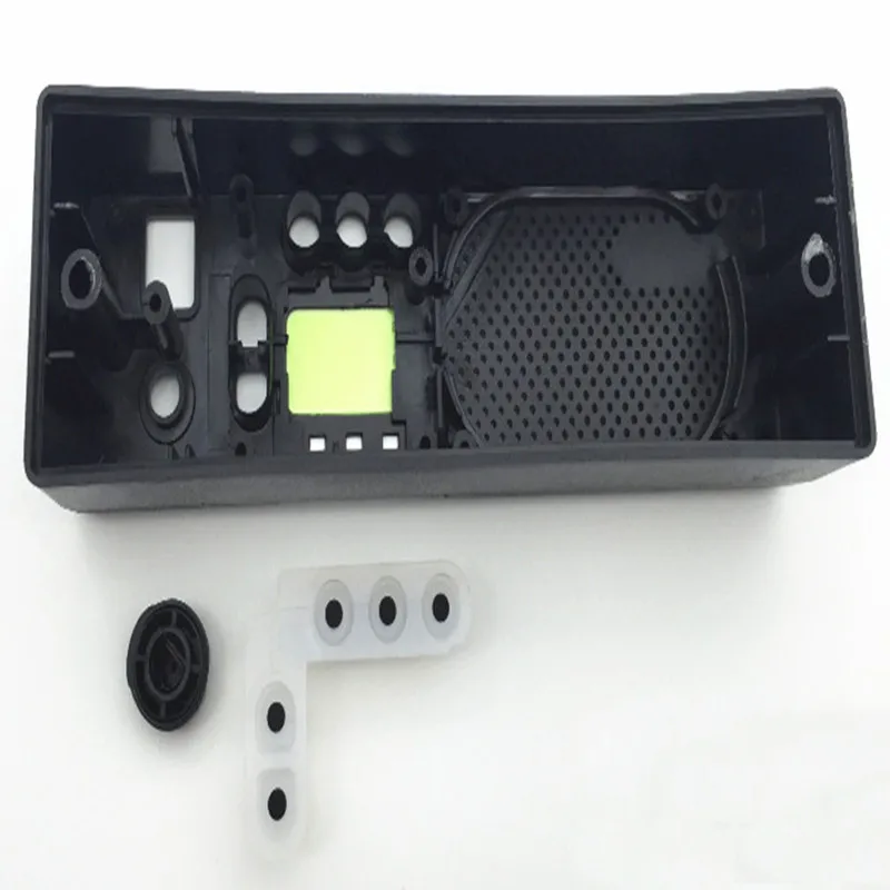 Черная передняя крышка корпуса + резиновая Кнопка цифровой клавиатуры ручка для