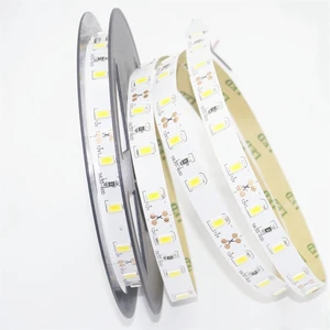 Диодная Светодиодная лента, 5 мрулон, 12 В постоянного тока, 5630, 300, ширина 10 мм, отрез 5 см, 14 Вт на метр, линейная лента, гибкая лента для внутреннего потолочного фона