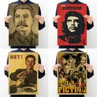 Криминальная художественная литература, отказ пить, портрет знаменитости Че Гевары Сталина, аксессуары для бара, кафе, украшение для дома и ресторана