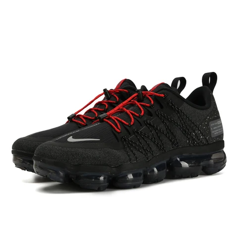Аутентичные мужские кроссовки для бега от фирмы Nike AIR VAPORMAX; новые цветные кроссовки для бега; модная дизайнерская обувь; AQ8810 - Цвет: black red