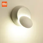 Xiaomi Mijia 6 Вт Настенный светодиодный светильник украшение кровати боковой светильник для спальни Лофт бра Регулируемый 360 Поворотный современный умный дом