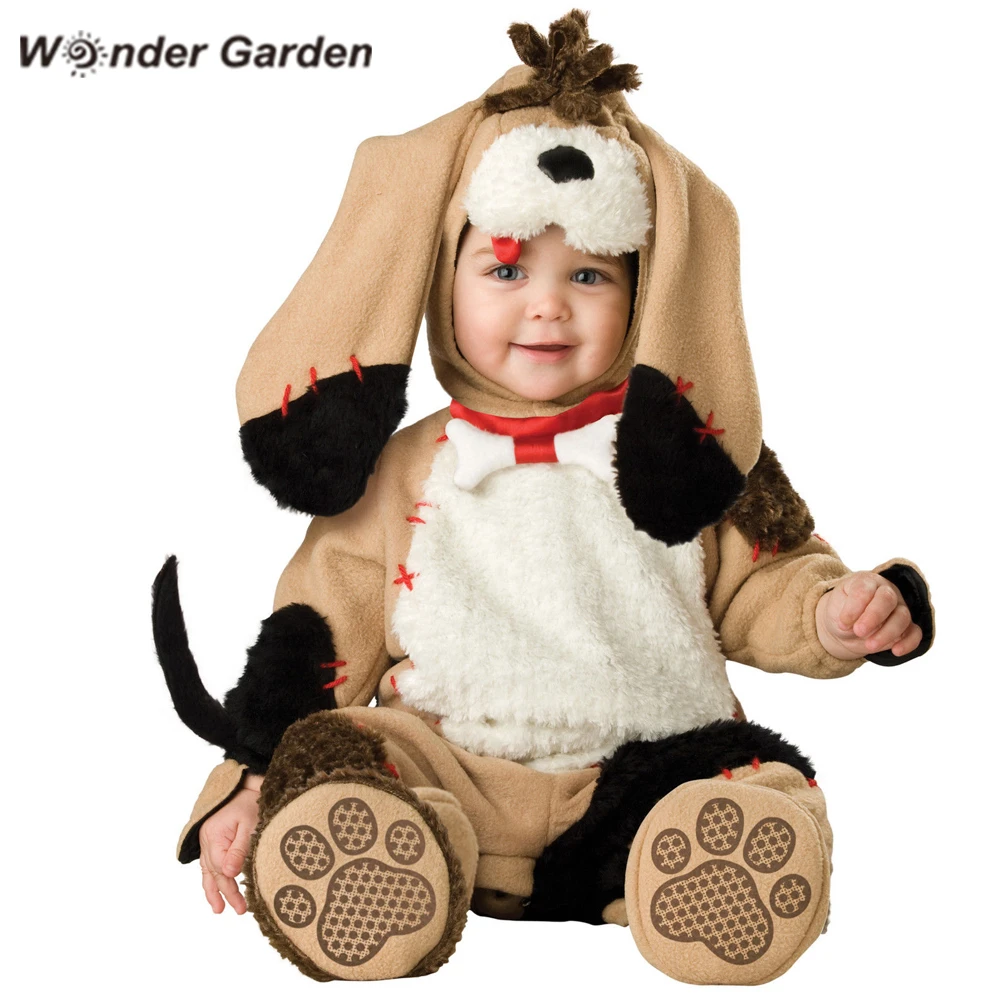 

Wonder Garden/Детский костюм для маленьких мальчиков с длинными ушками, щенком, собакой, животным для Хэллоуина, карнавальный костюм, праздничный ...