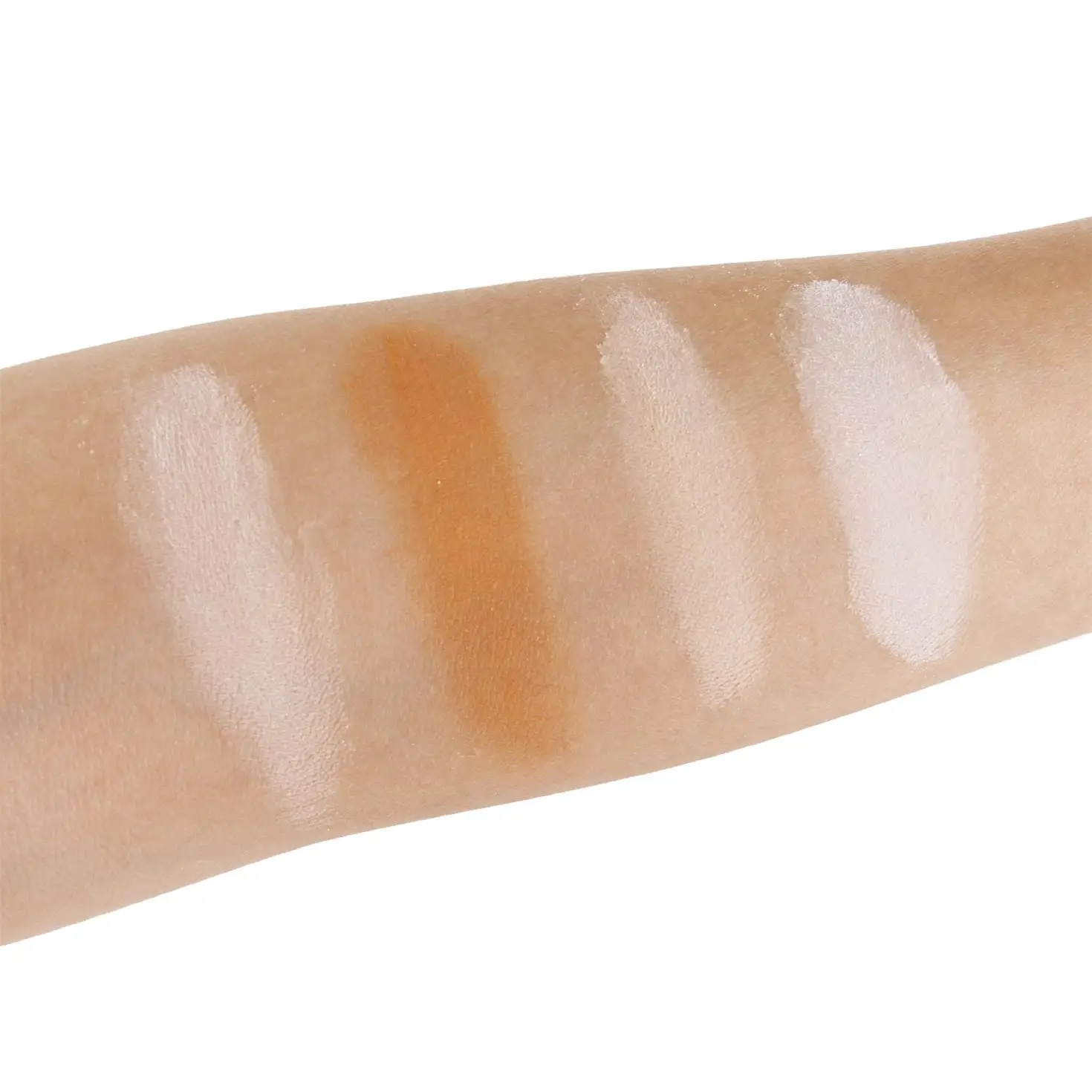 Контур для макияжа банановая пудра лица натуральная гладкая полупрозрачная с