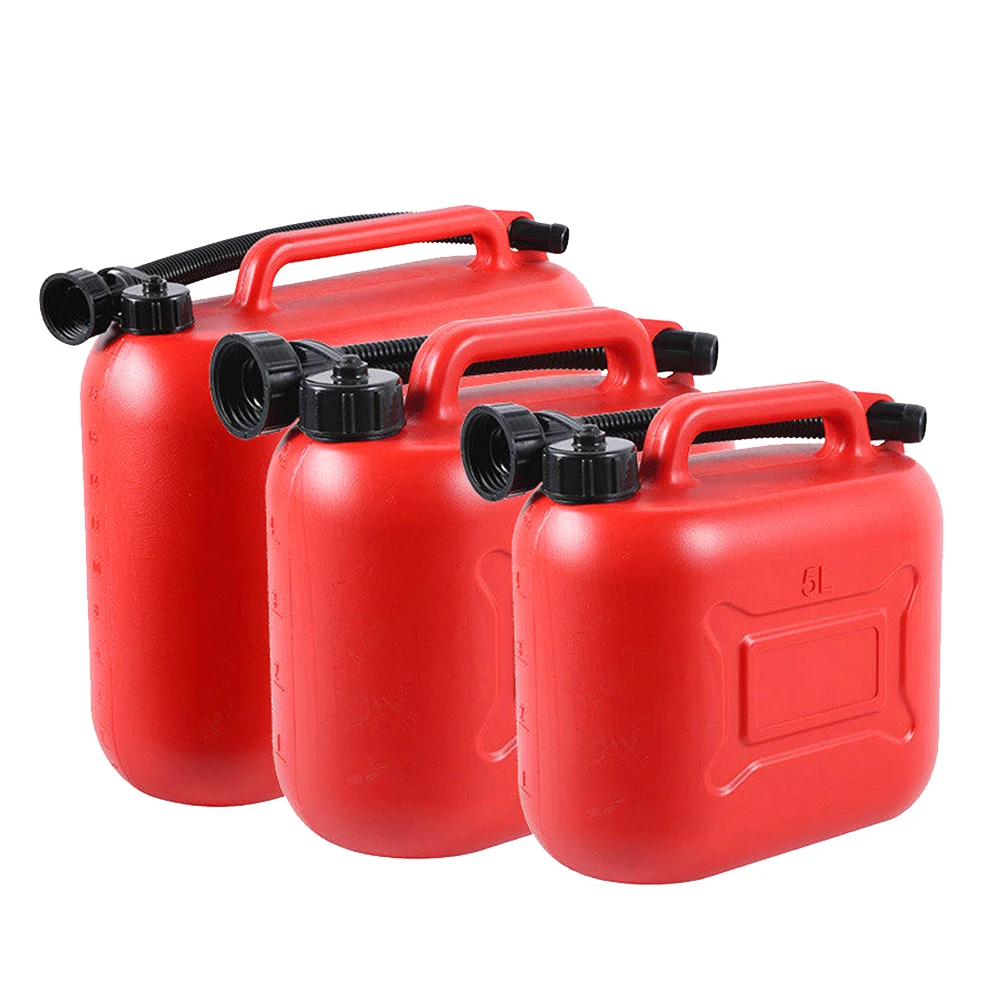 

Fuel Tank Plastic Gasoline Container Gasoline Oil Barrel Car Jerry Can Petrol Cans Gas Cans 5L/10L With Scale