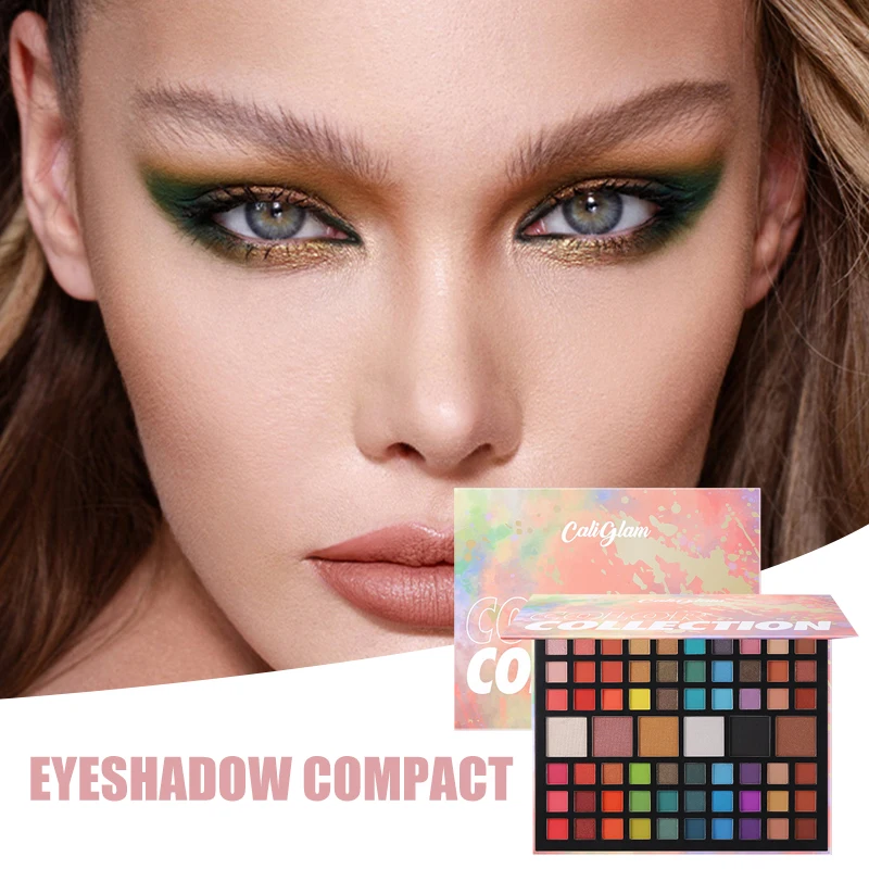 

66 Color Beauty Makeup Eyeshadow Palette Shimmer Pigmented Eye Shadow Palette Long Lasting Makeup Tool For Daily Use NN