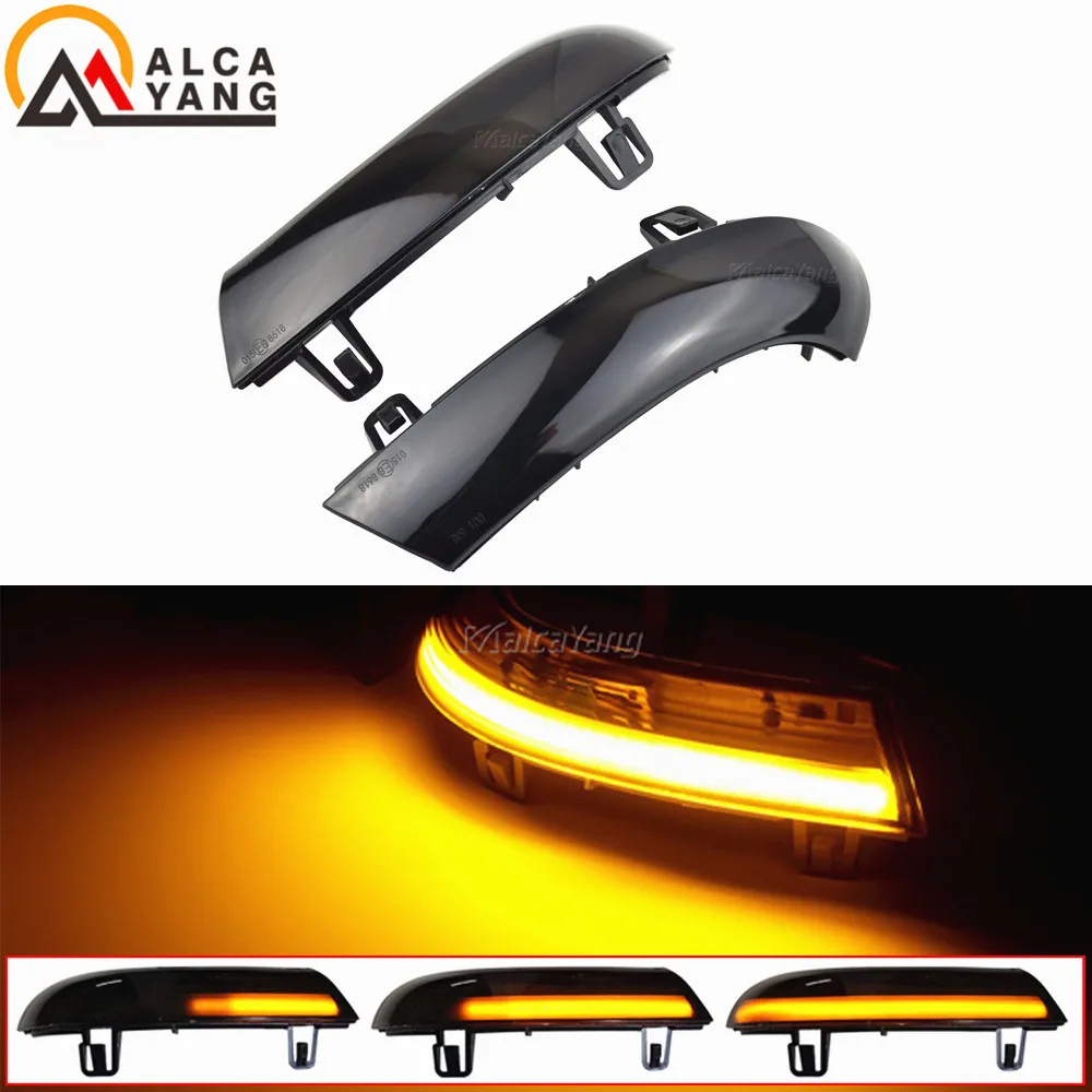 

2 pieces Side Mirror indicator dynamic blinker LED Turn Signal Light For VW GOLF 5 GTI V MK5 Jetta Passat B5.5 B6 Sharan Superb