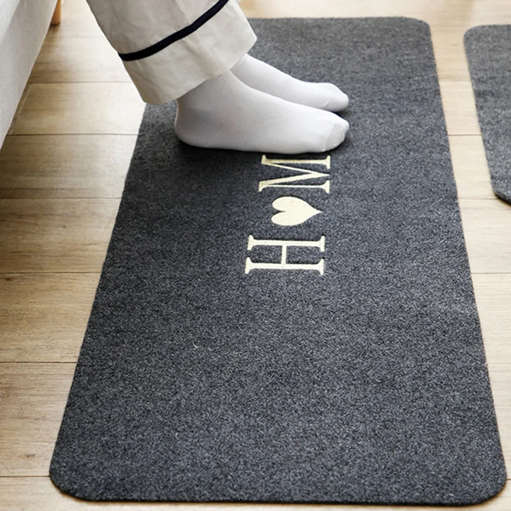 

Floor Door Mats Kitchen Long Non-slip Carpets Household Bathroom Door Absorbent Foot Mats Strong Water Absorption Bedroom Sofa