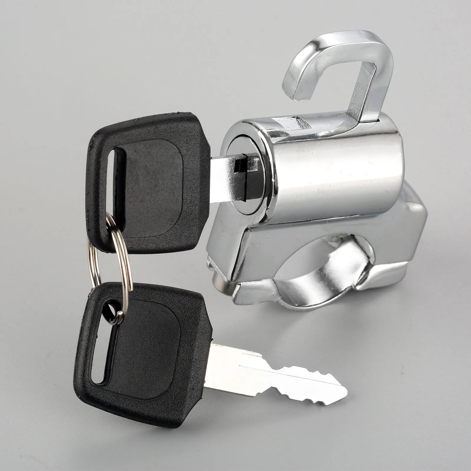 1 шт. Однорычажный замок для мотоциклетного шлема комплект ключей на крючок